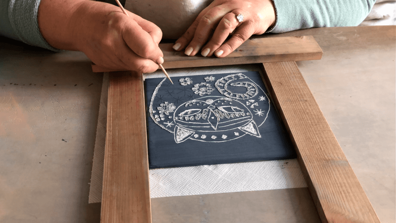 House of Tiles - Gift Voucher - Sgraffito Tile Workshop (1)