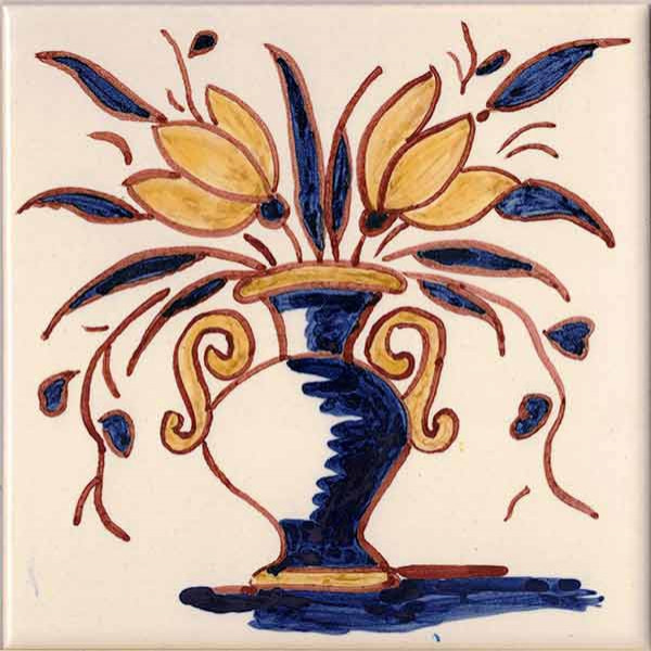 Polychromatic Single Figure Tile